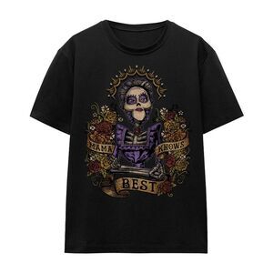 Coco Unisex Adult Mama Knows Best Imelda T-Shirt / Black